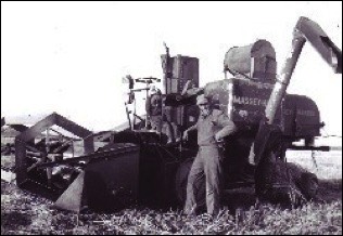 Massey Harris Combine